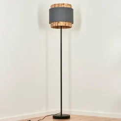Luminaires Scandinaves-hofstein Lampadaire Marieux Noir, 1 lumière