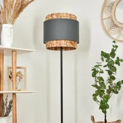 Luminaires Scandinaves-hofstein Lampadaire Marieux Noir, 1 lumière