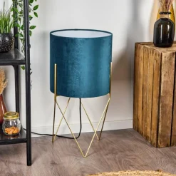 Lampes En Tissu-hofstein Lampadaire Maripi Laiton, 1 lumière