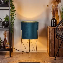 Lampes En Tissu-hofstein Lampadaire Maripi Laiton, 1 lumière