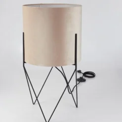 Lampes En Tissu-hofstein Lampadaire Maripi Noir, 1 lumière