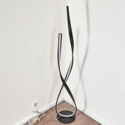 hofstein Lampadaire Medle LED Rouille, 1 lumière* Éclairage Led