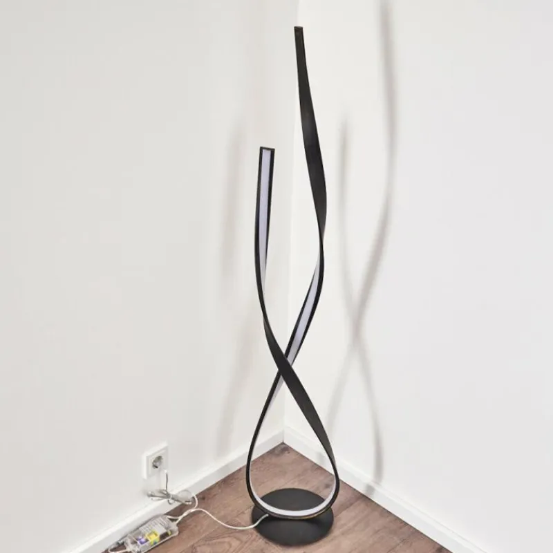 hofstein Lampadaire Medle LED Rouille, 1 lumière* Éclairage Led