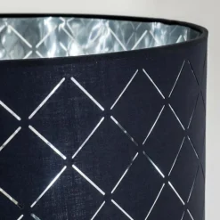 Lampes En Tissu-hofstein Lampadaire Meldal Nickel mat, 1 lumière