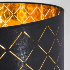 Lampes En Tissu-hofstein Lampadaire Meldal Nickel mat, 1 lumière