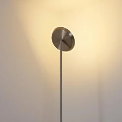 hofstein Lampadaire Mjölby LED Nickel mat, 1 lumière