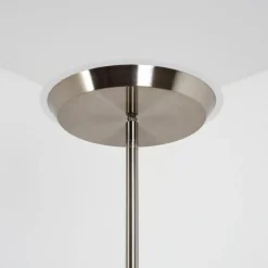 hofstein Lampadaire Mjölby LED Nickel mat, 1 lumière