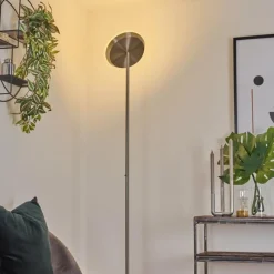 hofstein Lampadaire Mjölby LED Nickel mat, 1 lumière