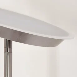 hofstein Lampadaire Mjoelby LED Nickel mat, 1 lumière