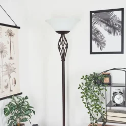 Luminaires Rustiques-hofstein Lampadaire Mosquerito Rouille, 2 lumières