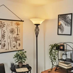 Luminaires Rustiques-hofstein Lampadaire Mosquerito Rouille, 2 lumières