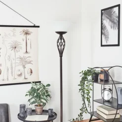 Luminaires Rustiques-hofstein Lampadaire Mosquerito Rouille, 2 lumières