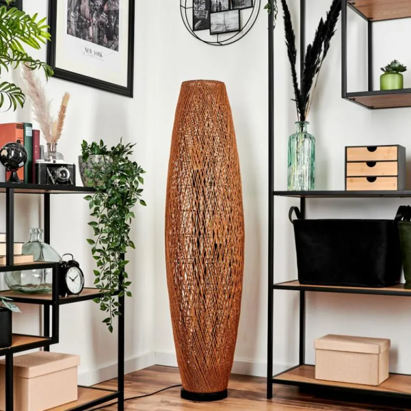 Luminaires Scandinaves-hofstein Lampadaire Mulstrand Écru, Noir, 3 lumières