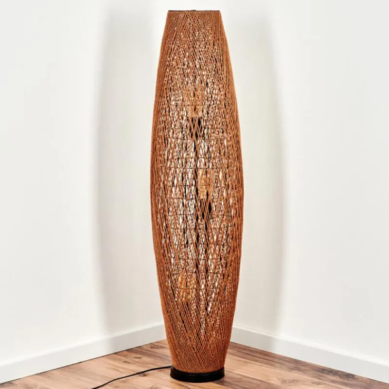 Luminaires Scandinaves-hofstein Lampadaire Mulstrand Écru, Noir, 3 lumières