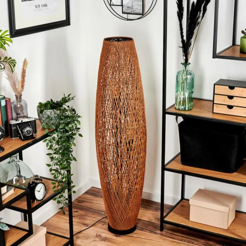 Luminaires Scandinaves-hofstein Lampadaire Mulstrand Écru, Noir, 3 lumières