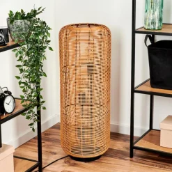 Luminaires Scandinaves-hofstein Lampadaire Mulstrand Écru, Noir, 3 lumières