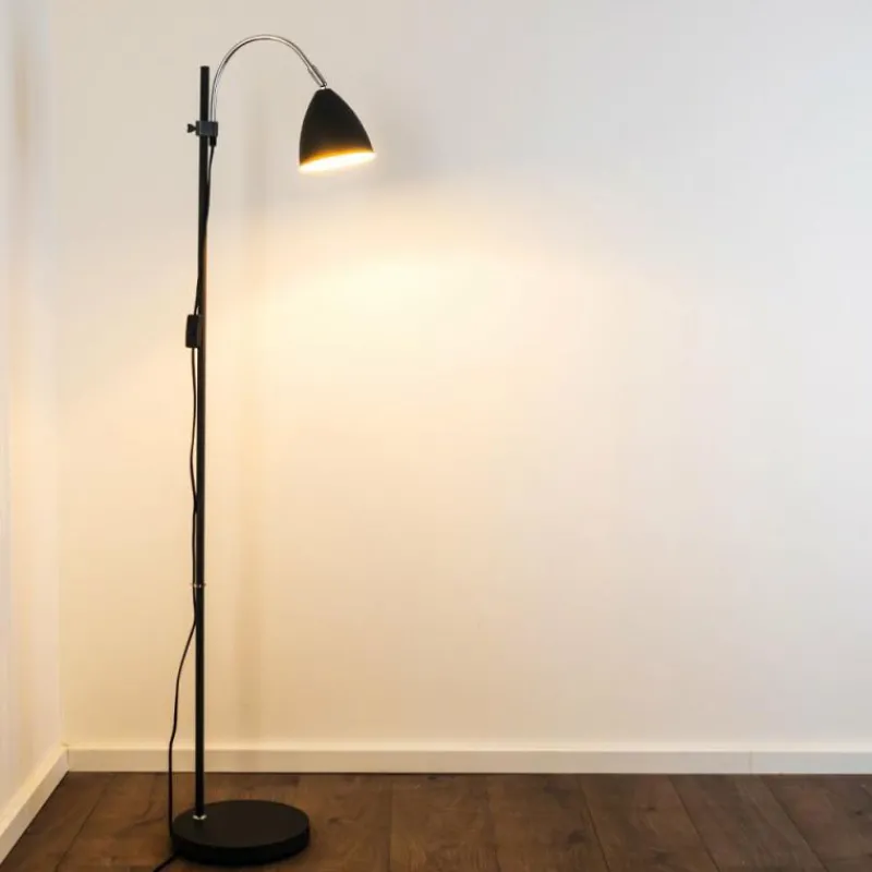 hofstein Lampadaire MURURETA Noir, 1 lumière
