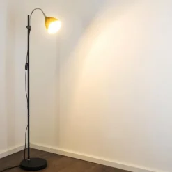 hofstein Lampadaire MURURETA Noir, 1 lumière