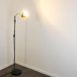 hofstein Lampadaire MURURETA Noir, 1 lumière