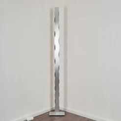 hofstein Lampadaire Nagold LED Chrome, Nickel mat, 1 lumière