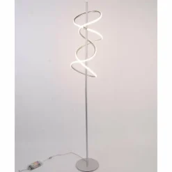 Luminaires Nino Lampadaire Nino-Leuchten VOLUTA LED Argenté, 1 lumière* Lampadaires Et Lampes Sur Pied