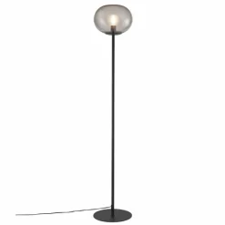 Suspension Verre Fumé-Luminaires Nordlux Lampadaire Nordlux ALTON Noir, 1 lumière