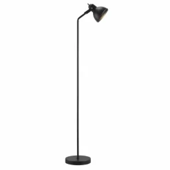 Luminaires Scandinaves-Luminaires Nordlux Lampadaire Nordlux ASLAK Noir, 1 lumière