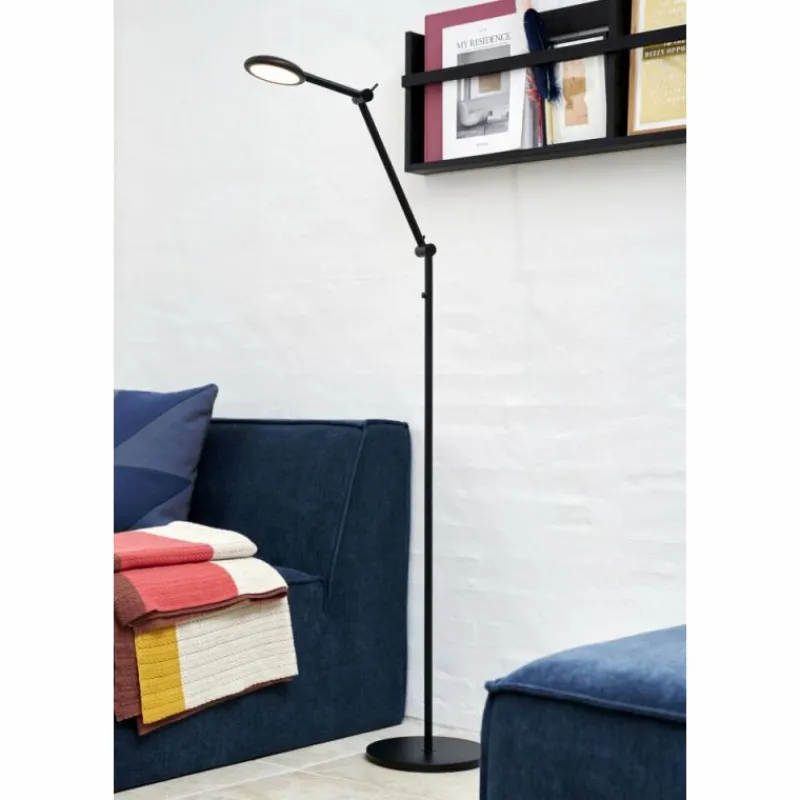 Luminaires Nordlux Lampadaire Nordlux BEND LED Noir, 1 lumière* Éclairage Led