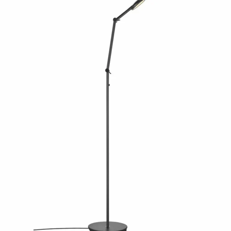 Luminaires Nordlux Lampadaire Nordlux BEND LED Noir, 1 lumière* Éclairage Led