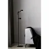 Luminaires Nordlux Lampadaire Nordlux CLYDE LED Noir, 2 lumières* Éclairage Led
