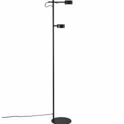 Luminaires Nordlux Lampadaire Nordlux CLYDE LED Noir, 2 lumières* Éclairage Led