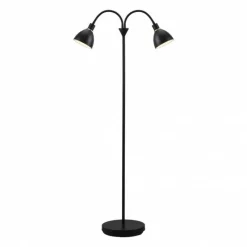 Luminaires Scandinaves-Luminaires Nordlux Lampadaire Nordlux RAY Noir, 2 lumières