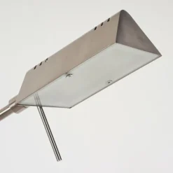 hofstein Lampadaire Norrlida LED Nickel mat, 1 lumière