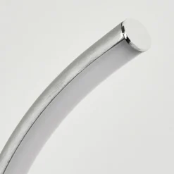 hofstein Lampadaire Olok LED Nickel mat, 1 lumière