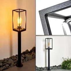 hofstein Lampadaire Palanga Noir, 1 lumière