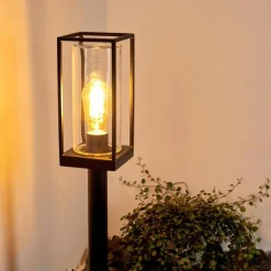 hofstein Lampadaire Palanga Noir, 1 lumière