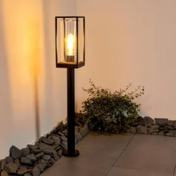 hofstein Lampadaire Palanga Noir, 1 lumière