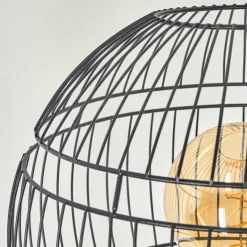 Lampes À Boules-hofstein Lampadaire Pampanillo Noir, 1 lumière