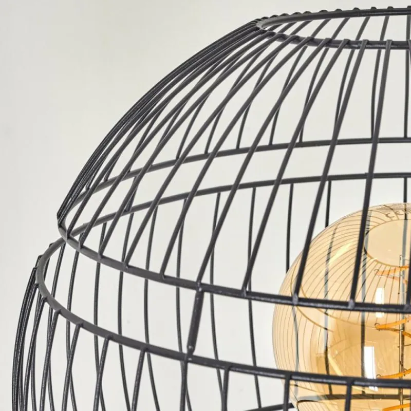 Lampes À Boules-hofstein Lampadaire Pampanillo Noir, 1 lumière