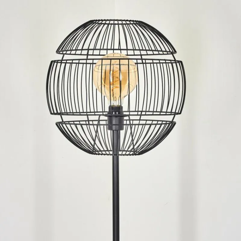 Lampes À Boules-hofstein Lampadaire Pampanillo Noir, 1 lumière