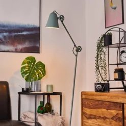 hofstein Lampadaire Pany Bleu, 1 lumière* Lampadaires Et Lampes Sur Pied