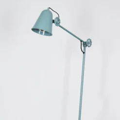 hofstein Lampadaire Pany Bleu, 1 lumière* Lampadaires Et Lampes Sur Pied