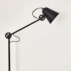 hofstein Lampadaire Pany Noir, 1 lumière* Lampadaires Et Lampes Sur Pied