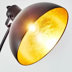 Lampes Art Déco-hofstein Lampadaire Parola Noir, 1 lumière