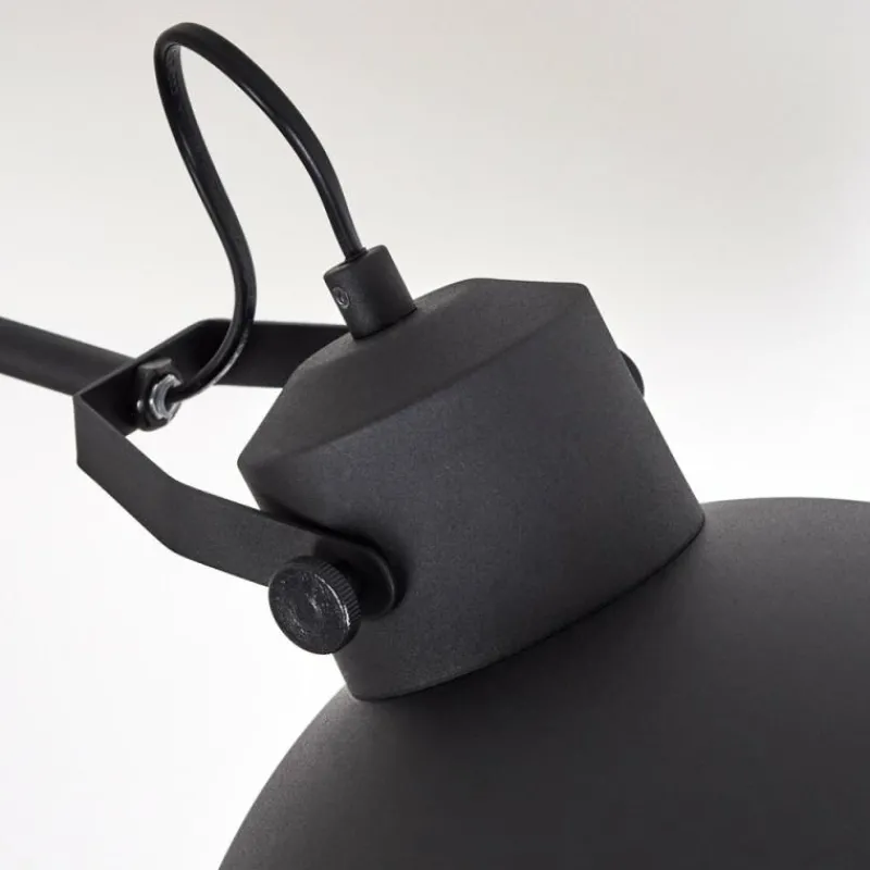 Lampes Dorées-hofstein Lampadaire Parola Noir, 1 lumière