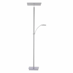 Luminaires Paul Neuhaus Lampadaire Paul Neuhaus ARTUR LED Acier inoxydable, 2 lumières* Éclairage Led