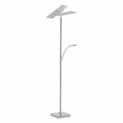 Luminaires Paul Neuhaus Lampadaire Paul Neuhaus ARTUR LED Acier inoxydable, 2 lumières* Éclairage Led