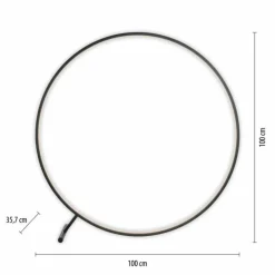 Luminaires Paul Neuhaus Lampadaire Paul Neuhaus HULA LED Noir, 1 lumière, Télécommandes* Éclairage Led