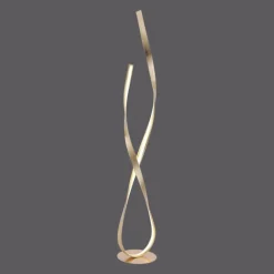 Lampes Dorées-Luminaires Paul Neuhaus Lampadaire Paul Neuhaus LINDA LED Or, 1 lumière