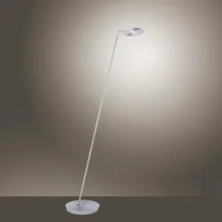 Luminaires Paul Neuhaus Lampadaire Paul Neuhaus MARTIN LED Acier inoxydable, 1 lumière* Lampadaires Et Lampes Sur Pied